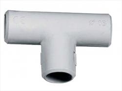 PVC caurules T-veida savienotājs, d=25mm ECTI25 