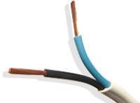 Elektrības kabelis H03VVH2-F 2X1.5 
